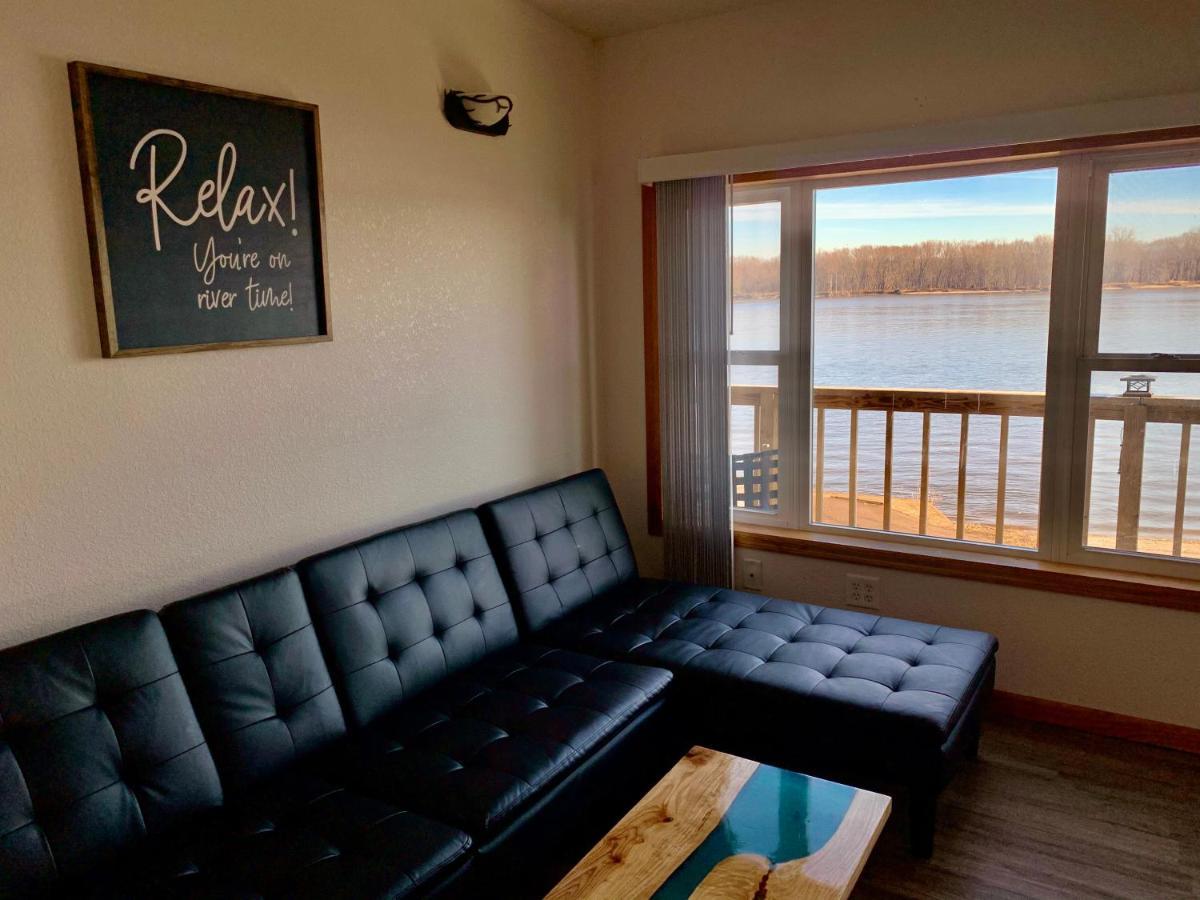 Mississippi River Cabin Bellevue Buitenkant foto